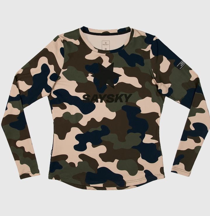 SAYSKY ランニングTシャツ（ロングスリーブ） Camo IGRLS05 - ショップ