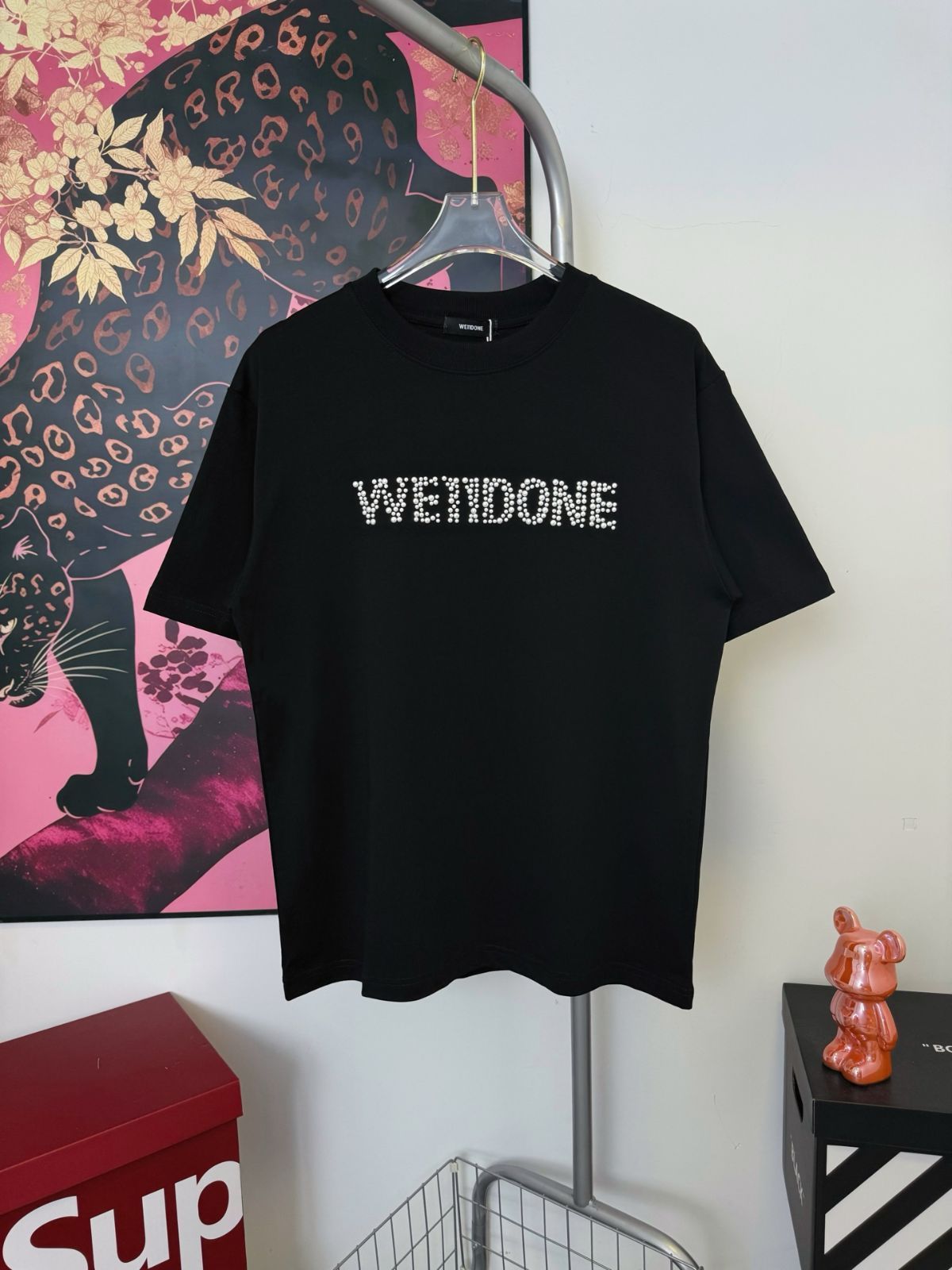 今日特価】WE11DONE レーザーシーケンス T シャツ - メルカリ
