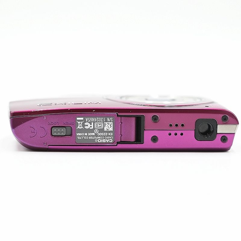 CASIO カシオ デジタルカメラ EXILIM パープル コンパクト