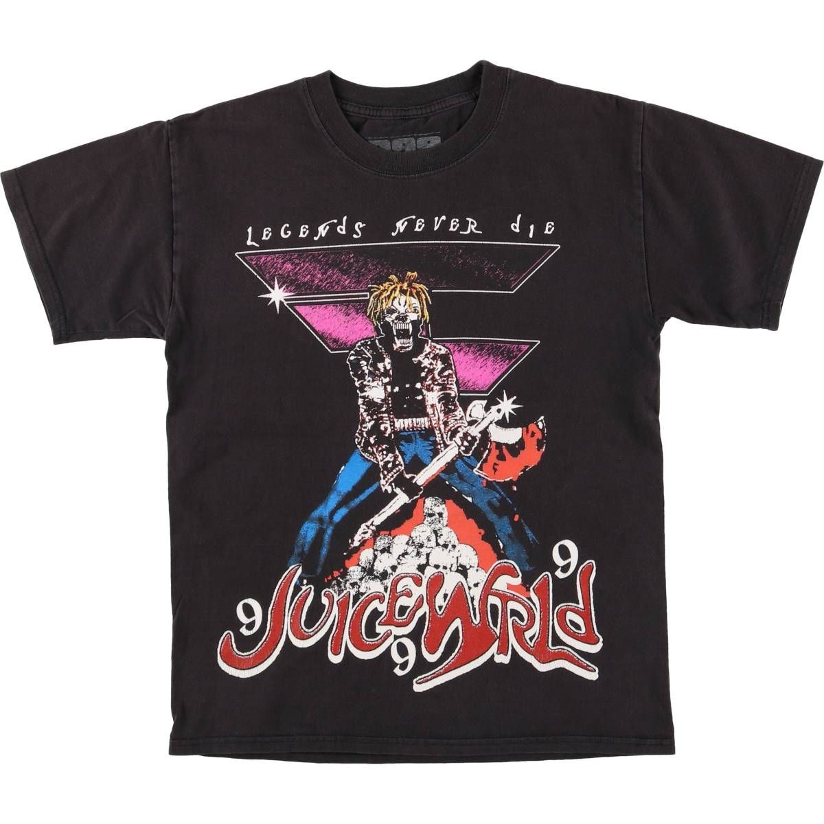 999 ジュースワールド　ラップTシャツ　古着 juice wrld ジュースワールド ラップt 古着 tシャツ 999 - メルカリ