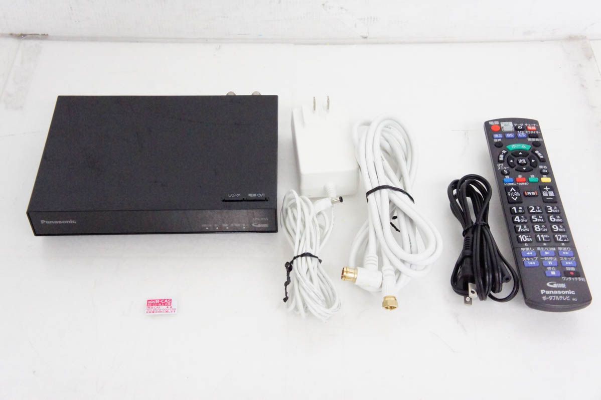 中古】Panasonicパナソニック ポータブル地上・BS・110度CSデジタル