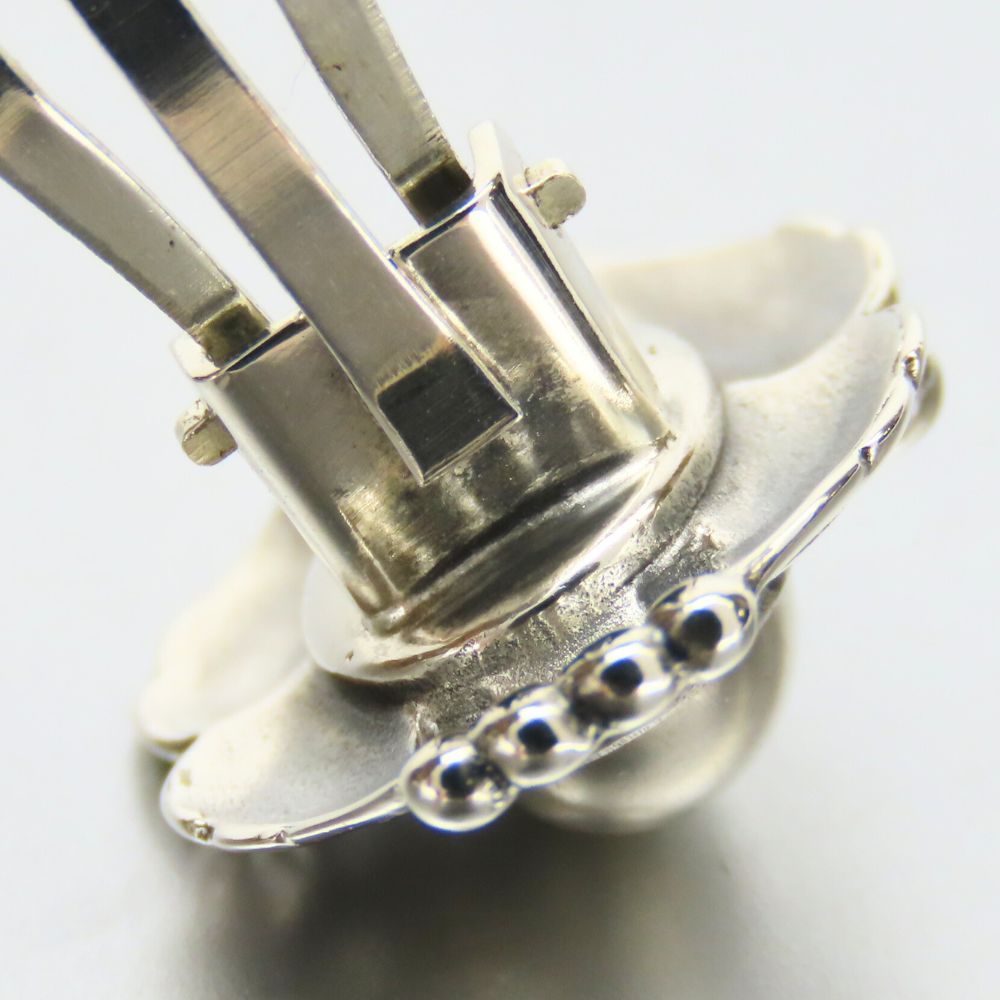 中古】 ジョージジェンセン イヤリング シルバー925 約8.7g シルバー  