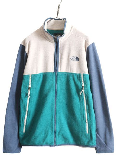 【お得なクーポン配布中!】 US企画 ノースフェイス グレイシャー アルパイン ジャケット メンズ M / 古着 The North Face アウトドア フリース フルジップ ジャンパー
