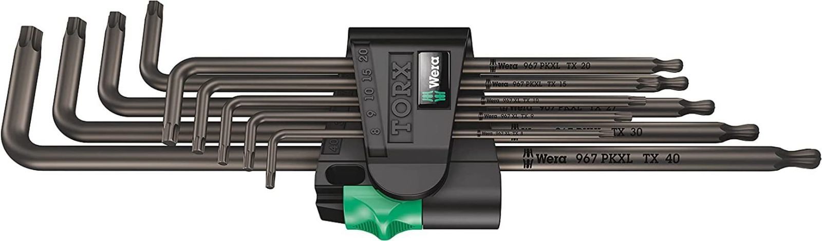 Style:Lキーセット WERA ヴェラ ボールポイント付き トルクスキーレンチセット 9本組 024460