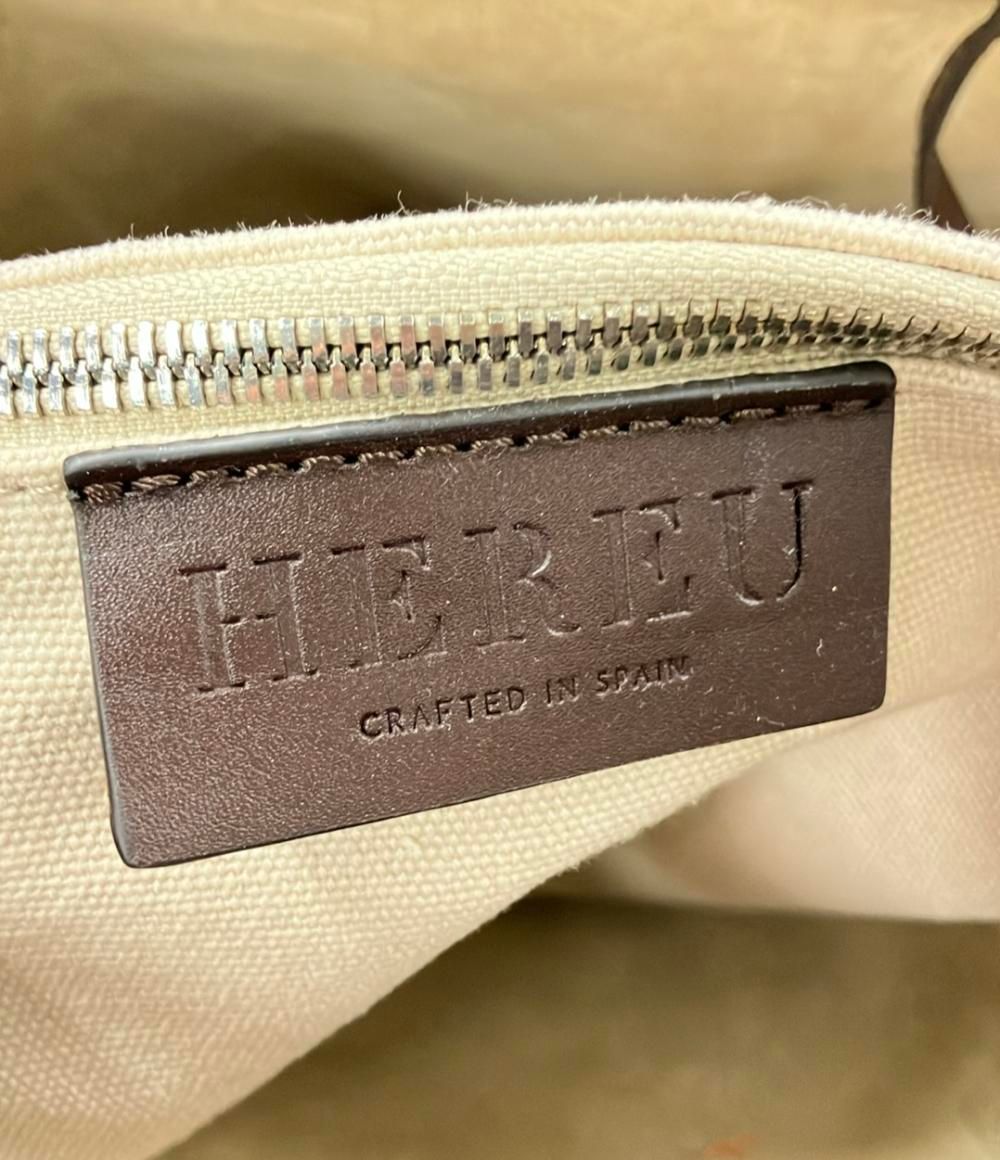 ヘリュー 2way スエードトートバッグ ショルダーバッグ 肩掛け  