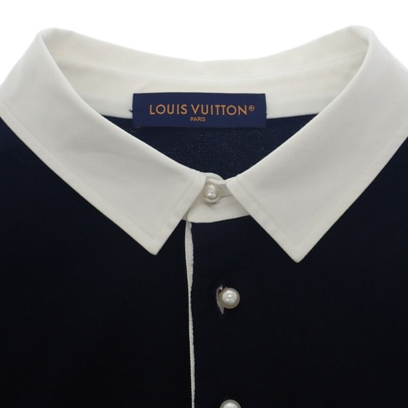LOUIS VUITTON エンブロイダードショートスリーブ XL ポロシャツ LOUIS VUITTON エンブロイダードショートスリーブ XL ポロシャツ