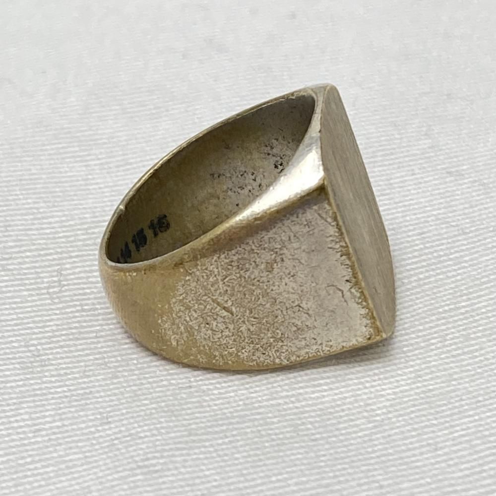 maison margiela シグネットリング　16号 国内発送、マルジェラ】Maison Margiela シグネットリング