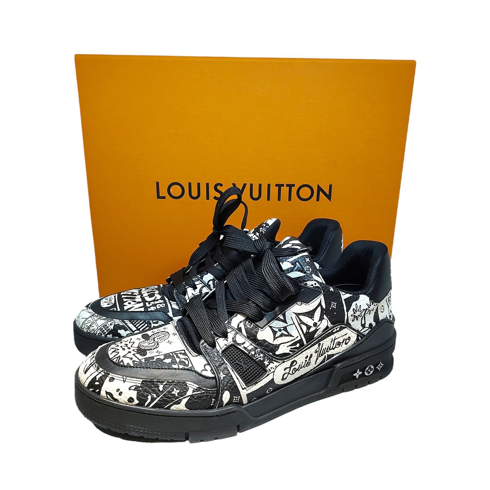LOUIS VUITTON ルイ・ヴィトン 23SS コミック柄 LVトレイナー LOUIS VUITTON ルイ・ヴィトン 23SS コミック柄 LVトレイナー