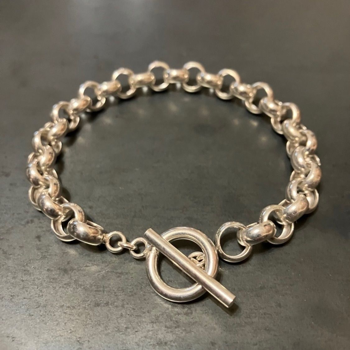 SILVER925 ESCARGOT BRACELET/シルバー/ブレスレット