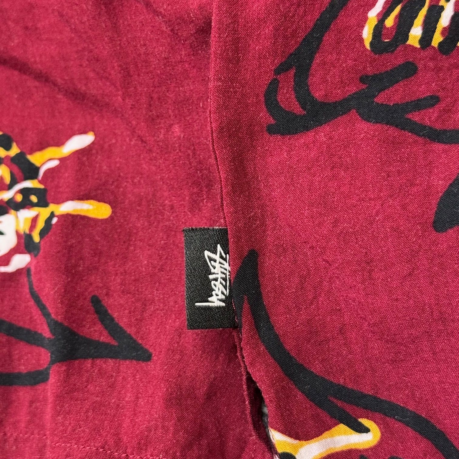 参考上代19580円 STUSSY Butterfly LS Shirt バタフライロング