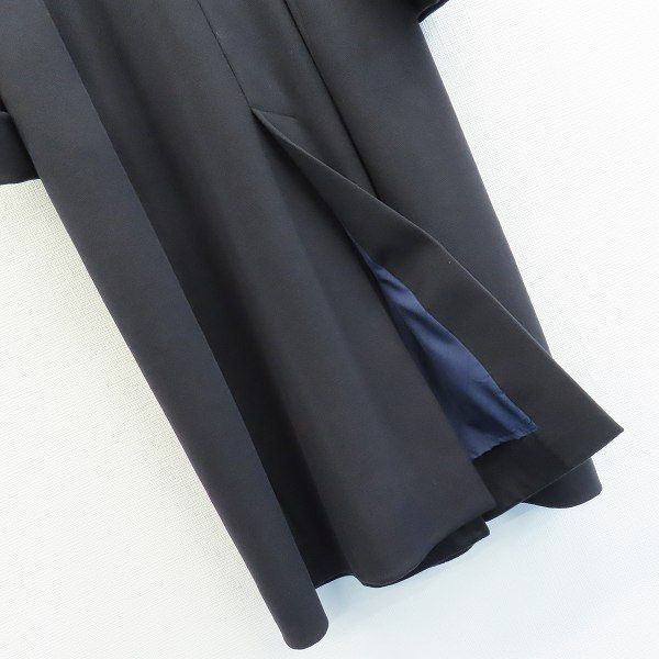 【美品】【カシミヤアンゴラ】【裏地シルク100】十仁プラザ ロングコート アンゴラウール コンバーチブルロングコート（0115WE06