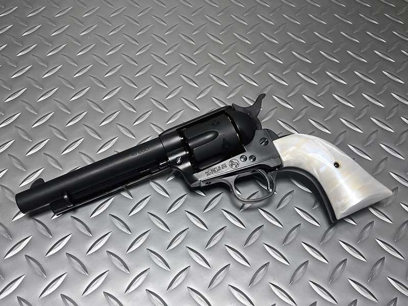 マルシン6mmガスリボルバー コンストラクターブラックBB弾付き