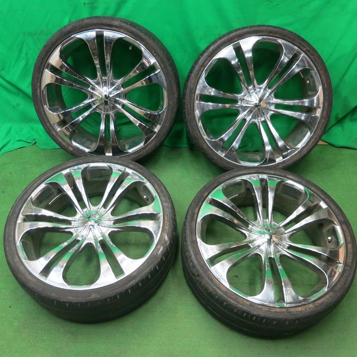送料無料* 4本価格☆MKW MK-12 265/30R22 ピレリ PZERO NERO Pゼロネロ 