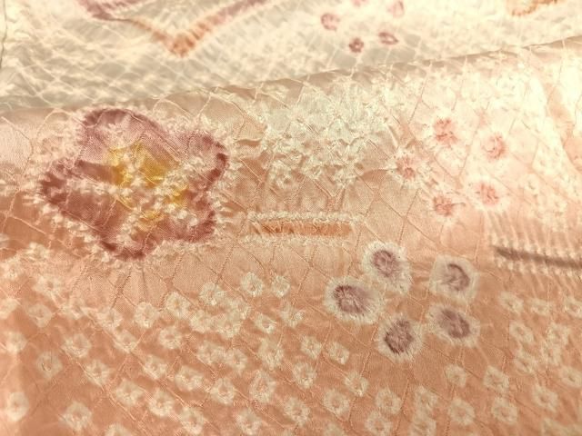 平和屋本店□極上 本加賀友禅作家 前川哲也 訪問着 釣鐘草 紫苑色