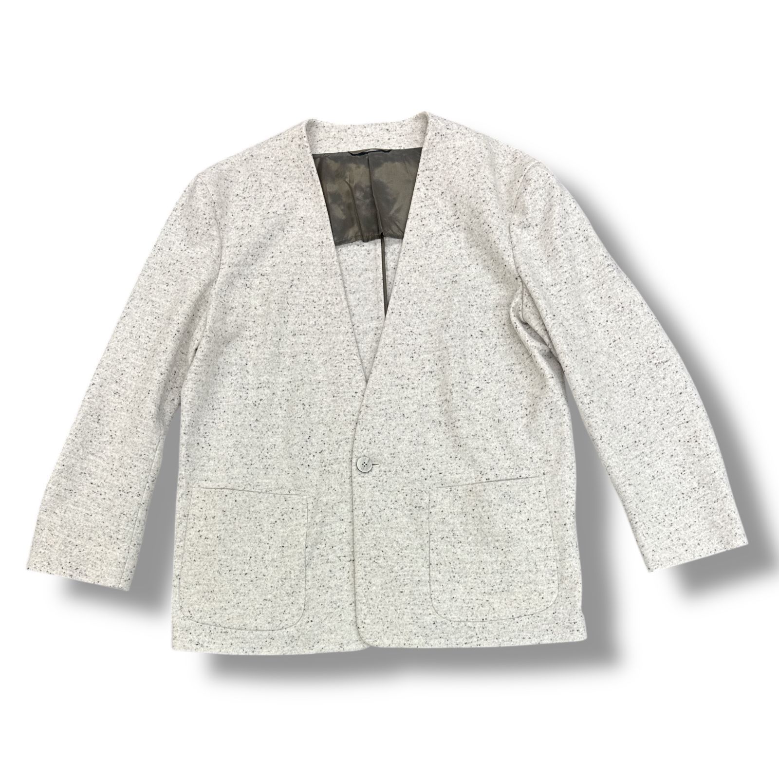 FEAR OF GOD Zegna One Button Jacket コラボ ウール ノーカラー 