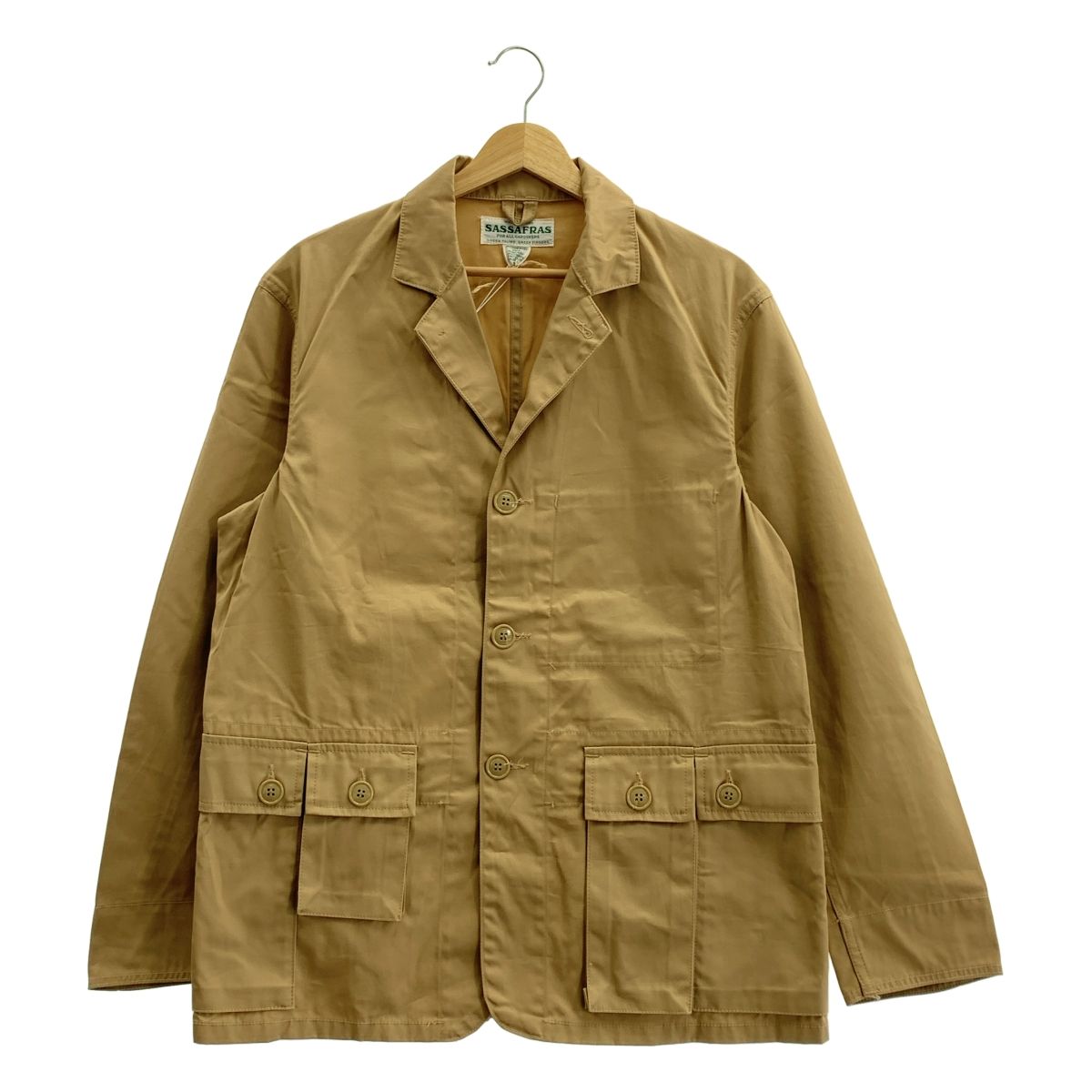 新品】 SASSAFRAS / ササフラス | G.D.U Leaf Jacket Cotton Gabardine