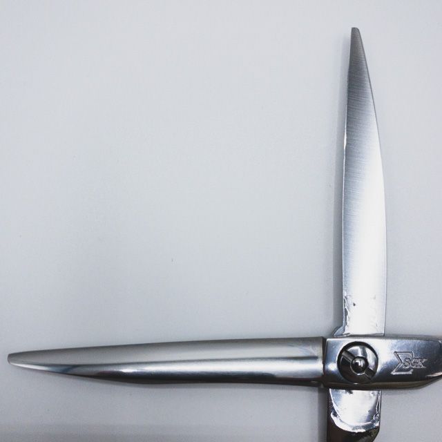 三和技研SANWA SGK】CR-63 シザー オフセット 理容 美容ハサミ 美容師  