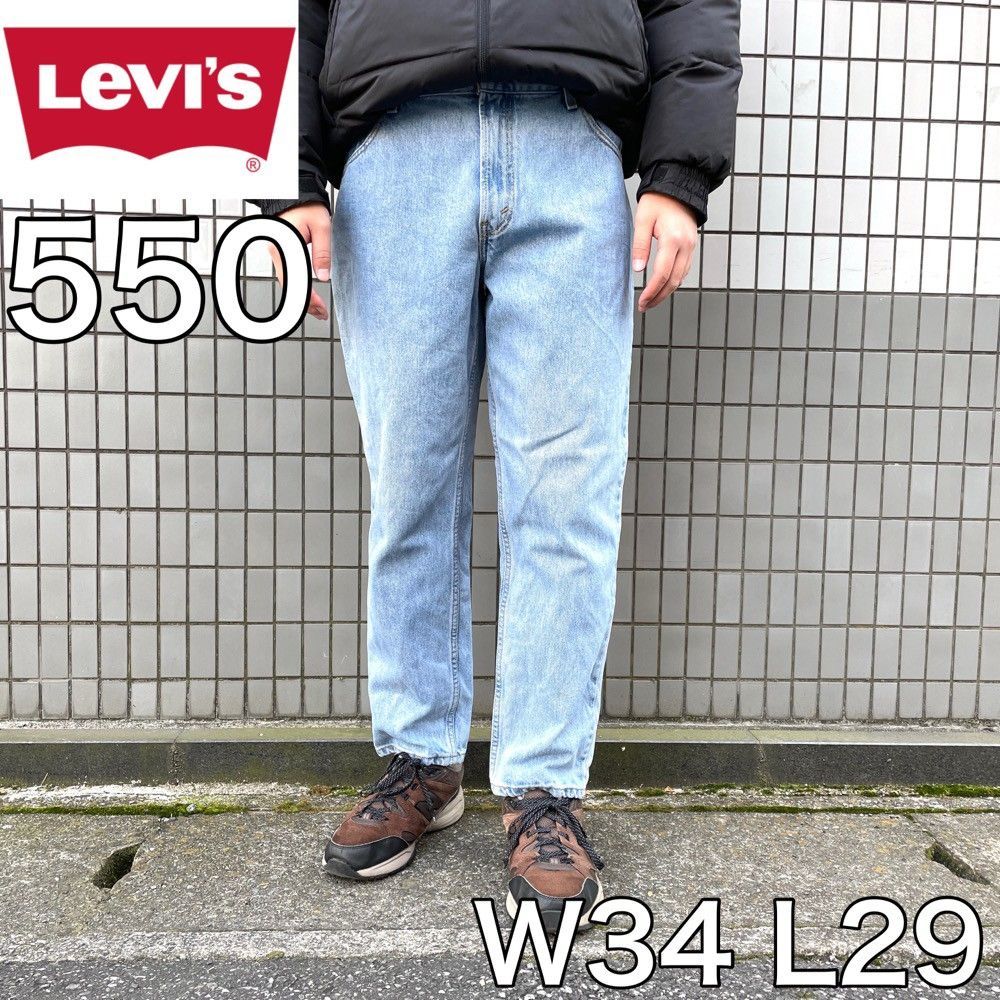 リーバイス LEVI'S 550 デニムパンツ W34 L29 インディゴ - メルカリ