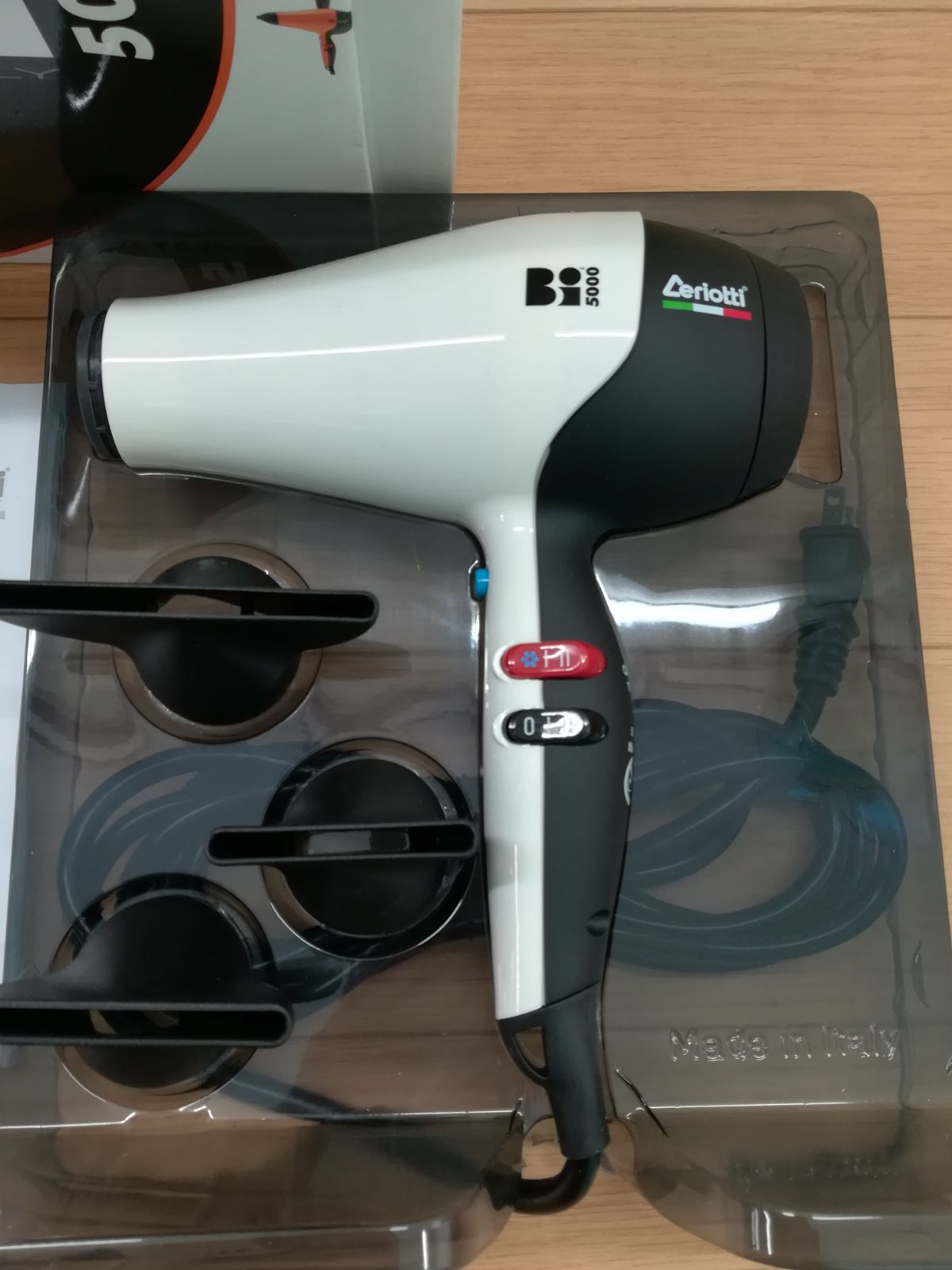 【新品未使用・開封品】 Bi セリオッティ ヘアドライヤー TYPE E3225（ITALY Made） 1500W