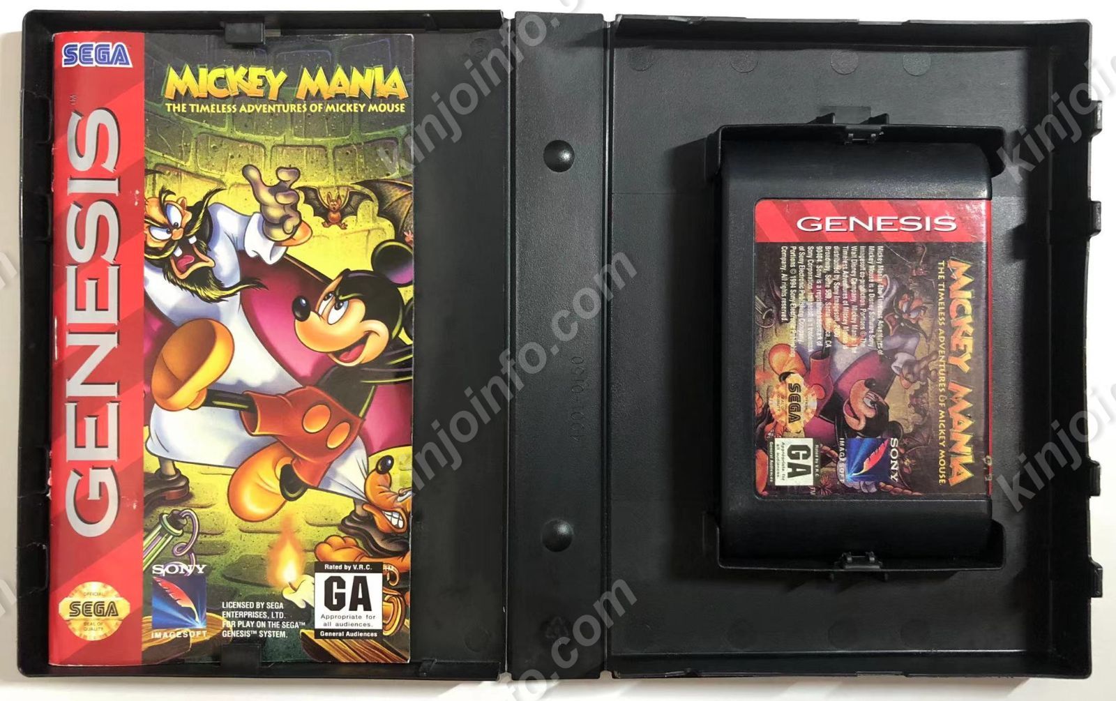 Mickey Mania（ミッキーマニア）【中古・genesis日本版】 - メルカリ