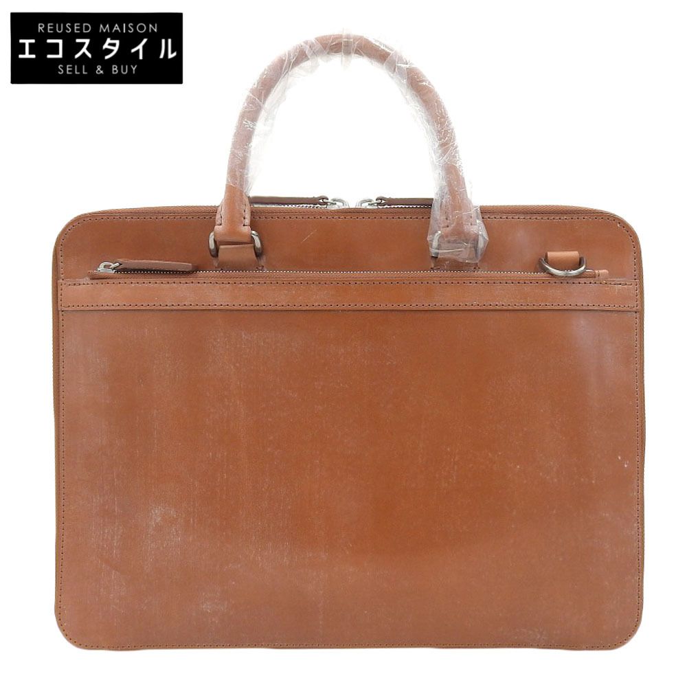 【未使用】 COCOMEISTER ブライドルレザー 2WAY ブリーフケース COCOMEISTER ココマイスター 未使用 ブライドルレザー 2WAY
