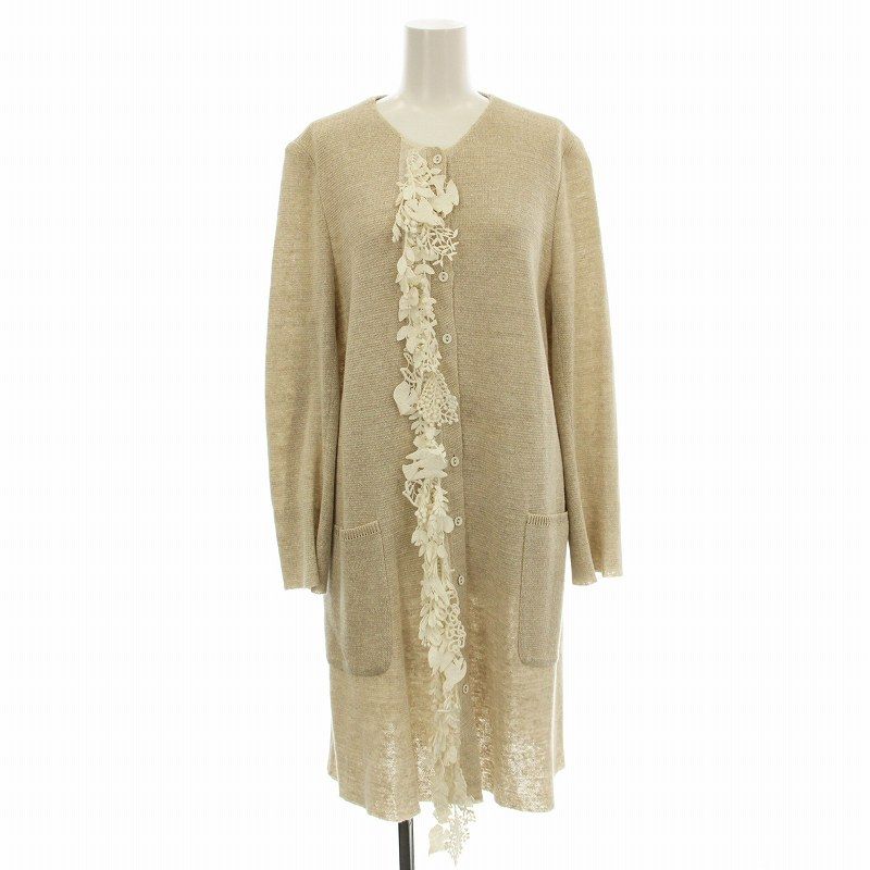 ミナペルホネン 麻ニット look ミナペルホネン one day プルオーバー