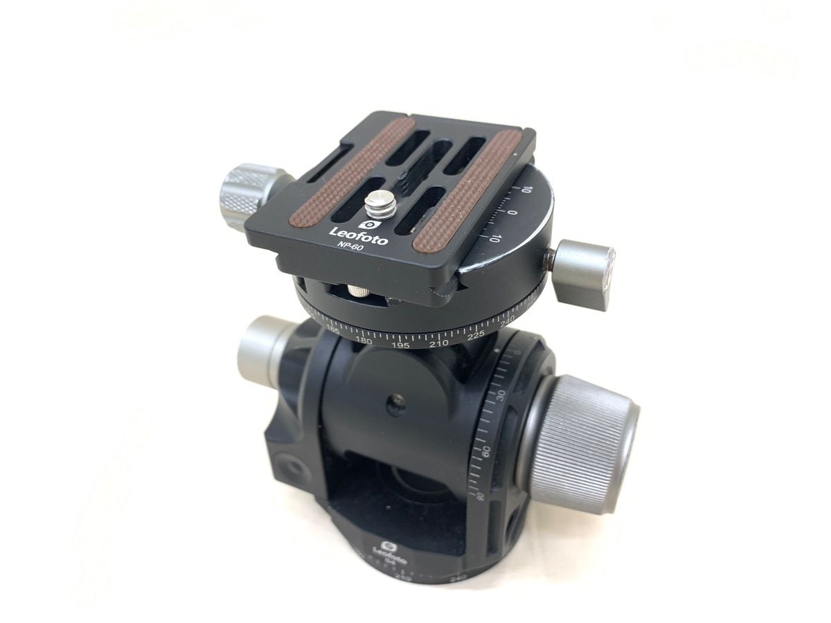 Leofoto レオフォト G4 +NP-60 ギア雲台 並行輸入品】レオフォト Leofoto レオフォト G4 +NP-60 ギア雲台 並行輸入品】レオフォト