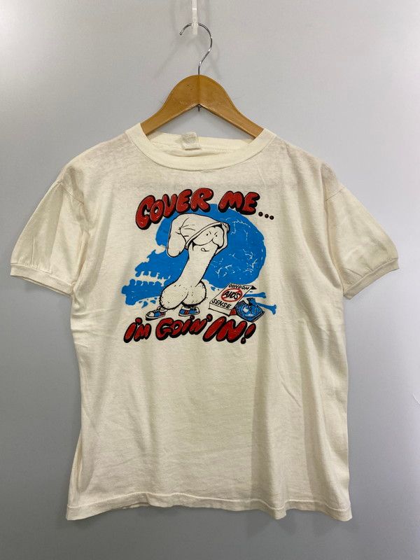 FANTSY ファンタジー 70-80 S AIDS啓発 PRINT TEE 70-80年代 エイズ啓発 プリント Tシャツ メンズ トップス 146-250620-em-28-min