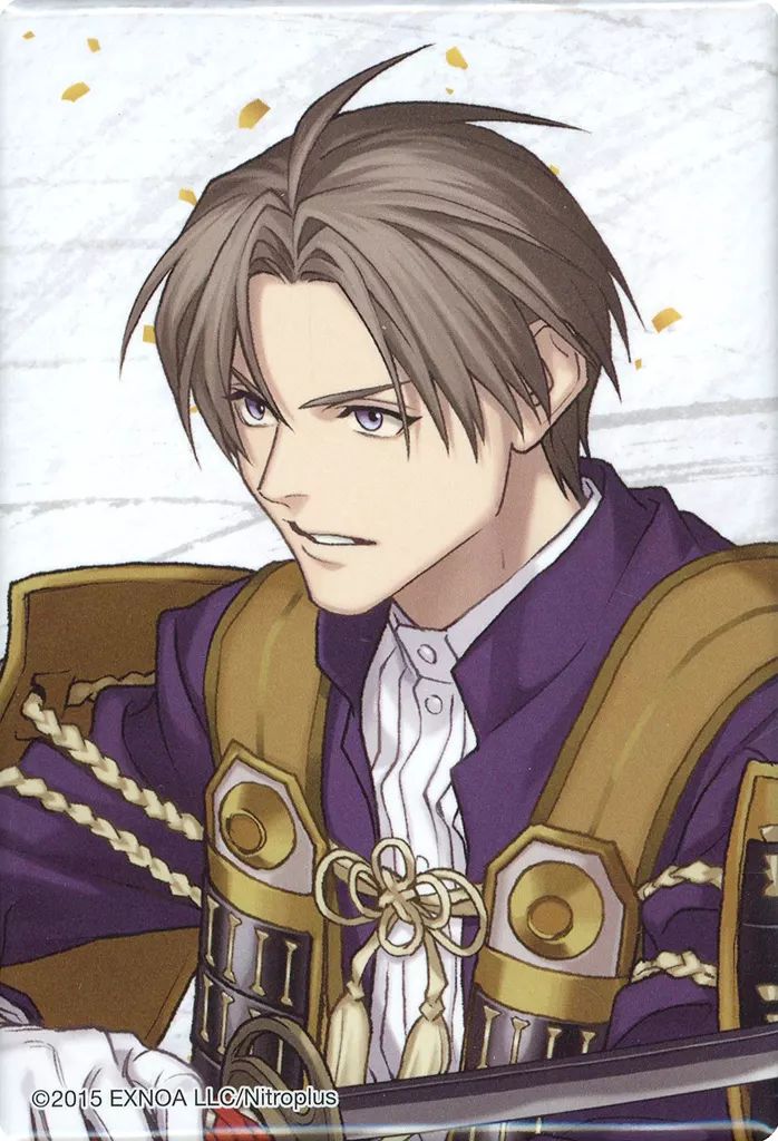 刀剣乱舞 絵巻スクエア缶バッジ へし切長谷部 へし切長谷部 45点