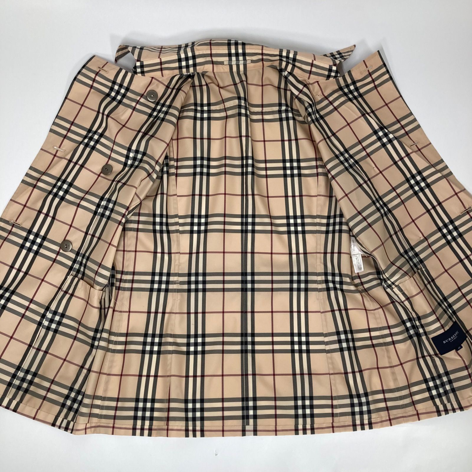 BURBERRY LONDON バーバリー ロンドン 全面ノバチェック