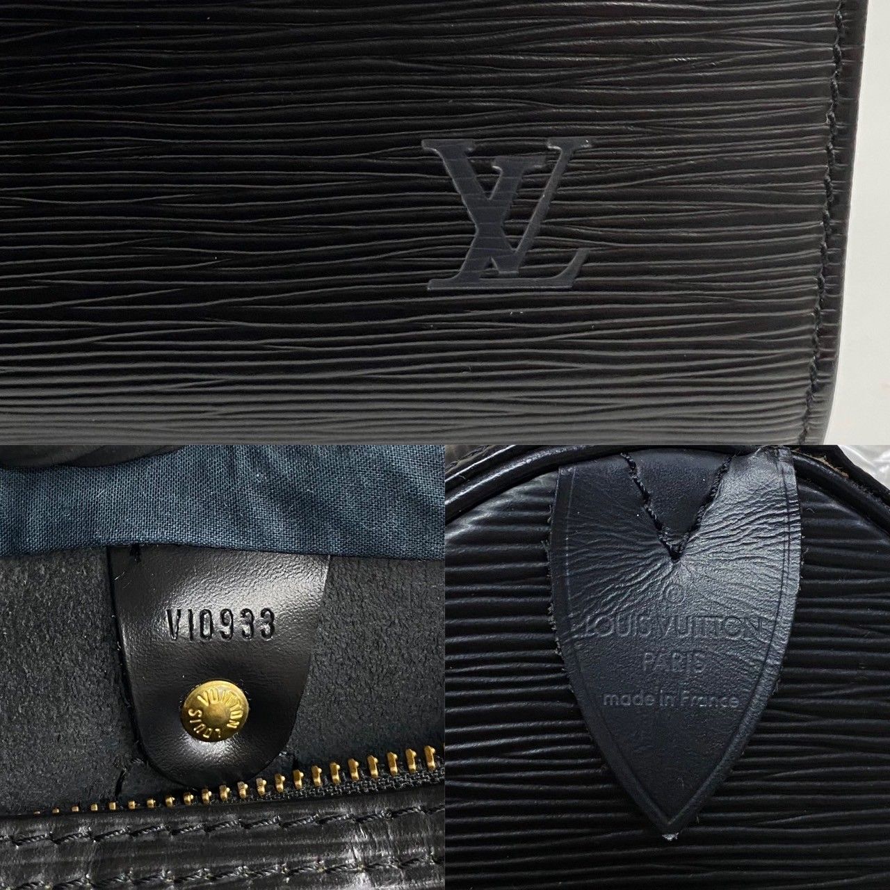 極 美品 鍵付 LOUIS VUITTON ルイヴィトン スピーディ25 エピ レザー