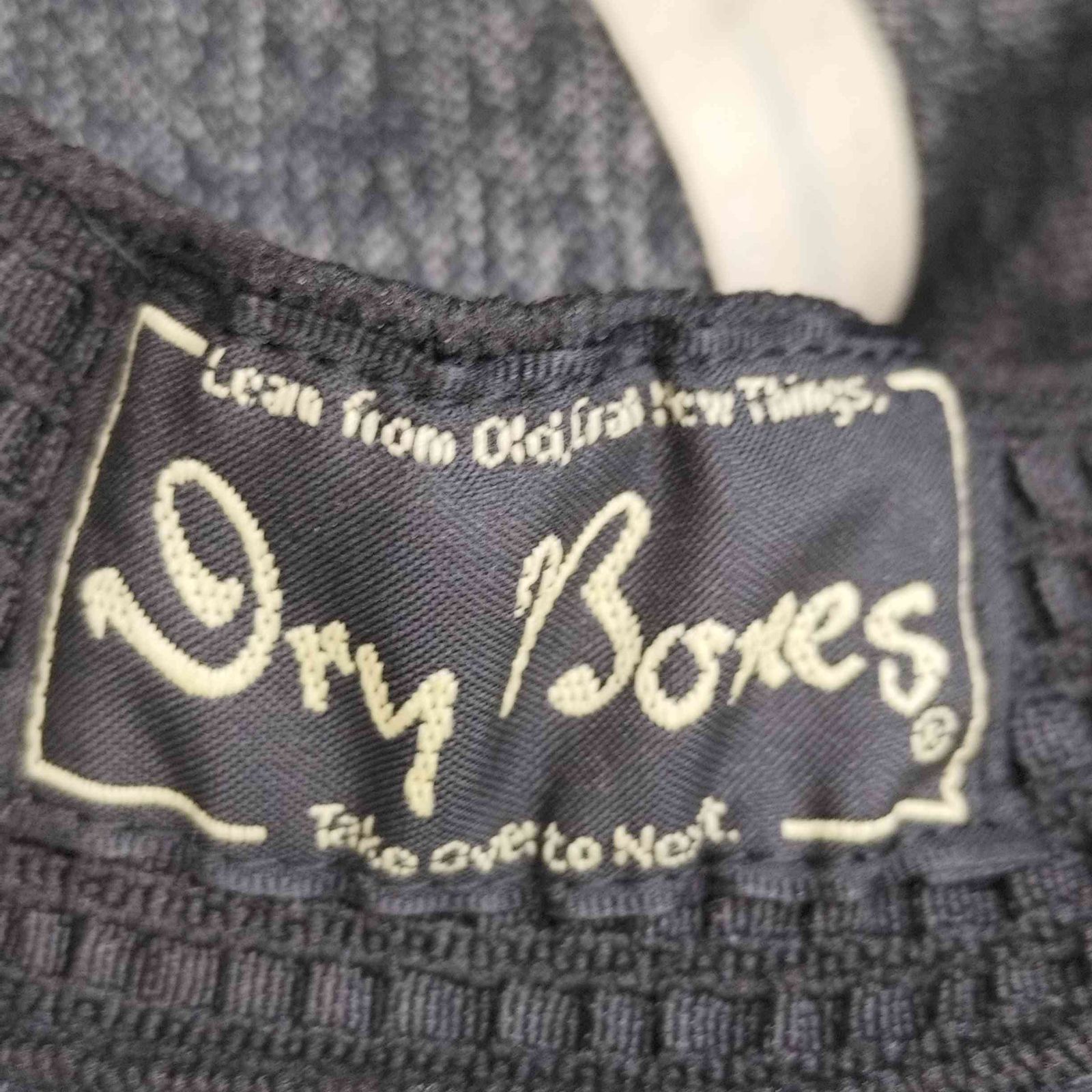 ドライボーンズ Dry Bones キャスケット ブラックシャンブレー 杢