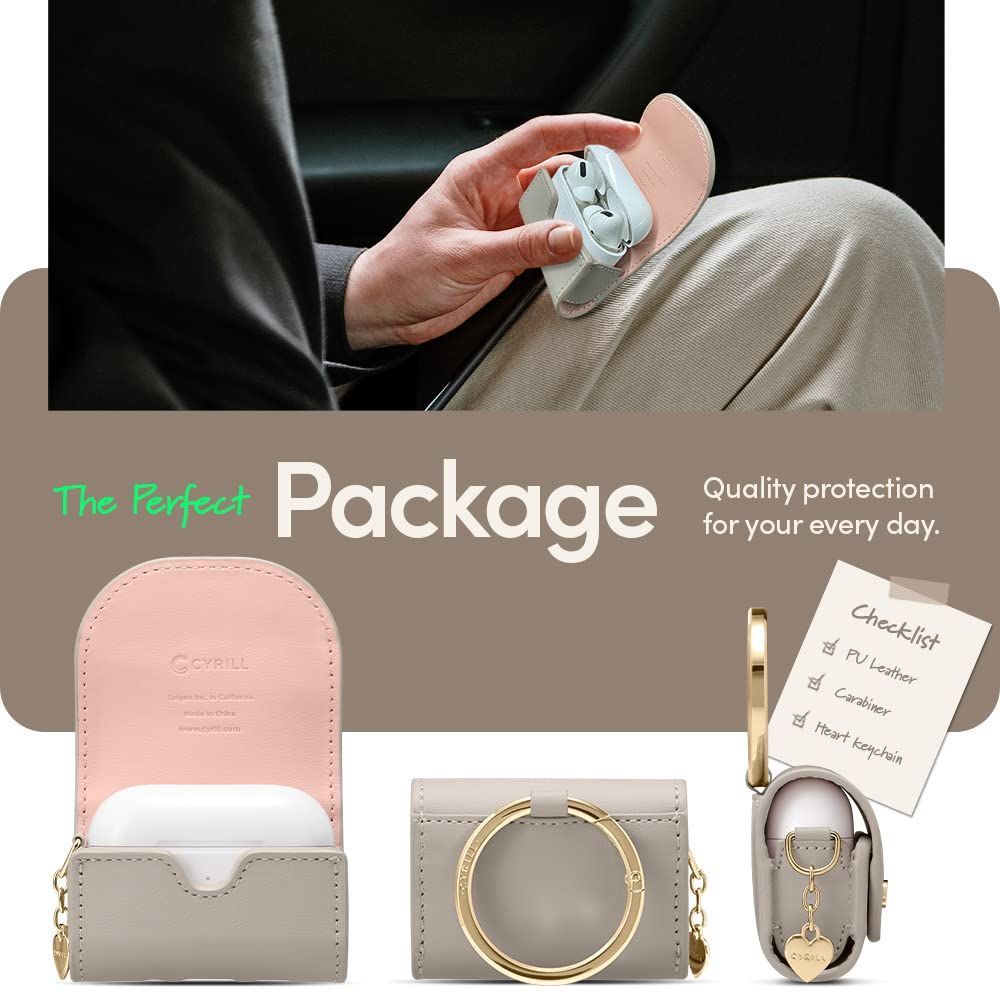 Apple AirPods 第二世代ワイヤレス充電 ＊spigenケース付き Apple AirPods 第二世代ワイヤレス充電 ＊spigenケース付き CYRILL