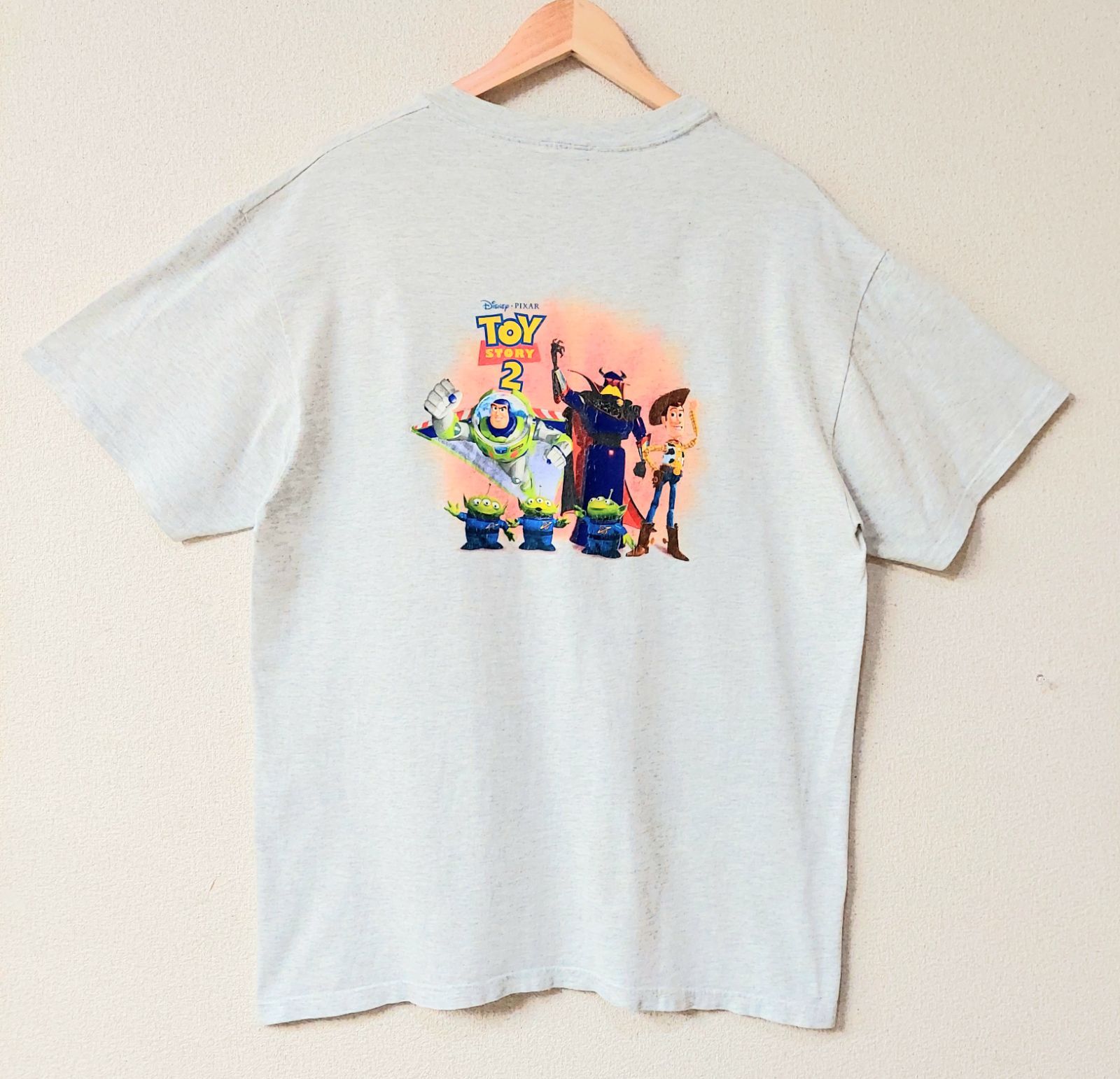 90s トイストーリー2 Tシャツ Lサイズ - Tシャツ/カットソー(半袖/袖なし)