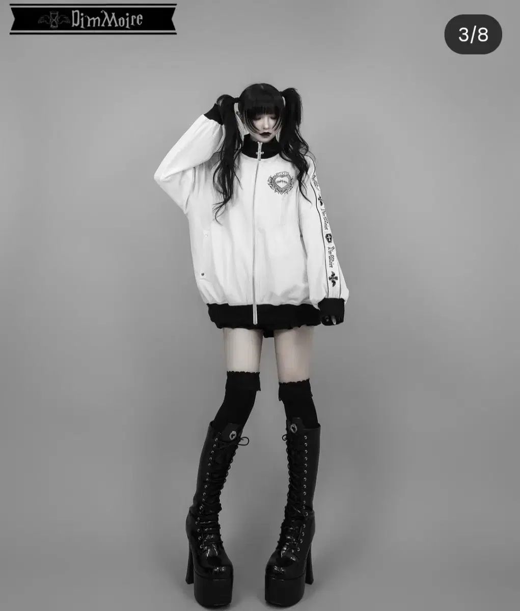 dimmoire ディモア ベルーア ジャージ 白