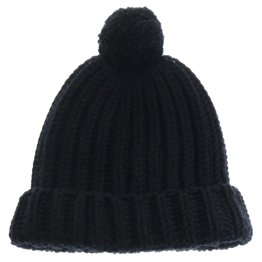 中古 グッチ GUCCI ニット帽 248868 3G206 レディース ブラック 黒 ウール イタリア製 GUCCI(グッチ) ⁄ ニットキャップ⁄--⁄ウール⁄BLK⁄無地⁄メンズ⁄652656