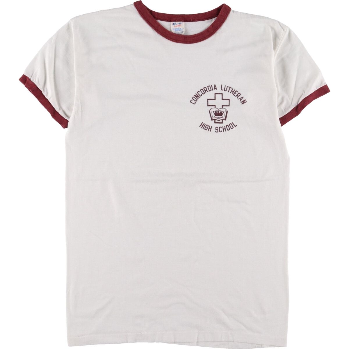 80年代 チャンピオン Champion トリコタグ カレッジ リンガーTシャツ ...