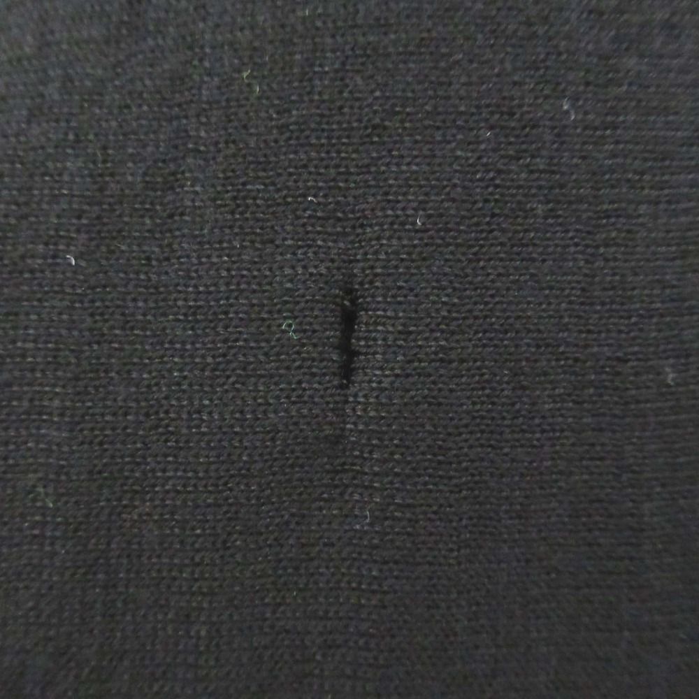 良品 ebure エブール シルク カシミヤ ポンチョシルエット ニット カーディガン ブラック レディース 古着 中古 ebure - 良品 ebure エブール シルク カシミヤ ポンチョ