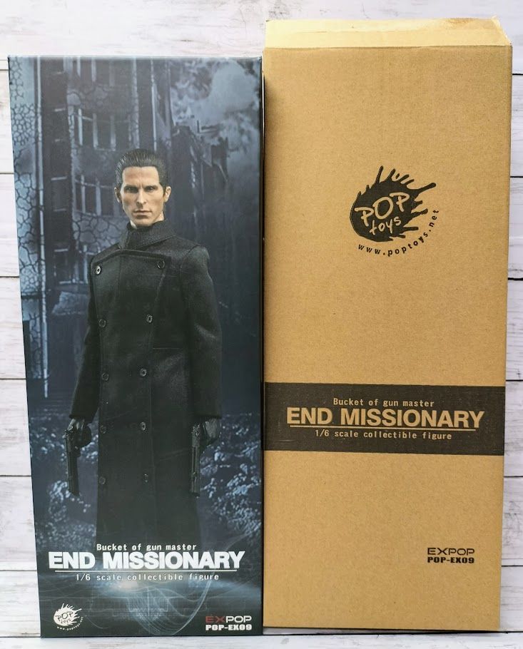 POPTOYS　リベリオン　1/6スケール　※一部付属なし※　クリスチャンベール POPTOYS 1/6 ”End Missionary Bucket of Gun Master” リベリオン