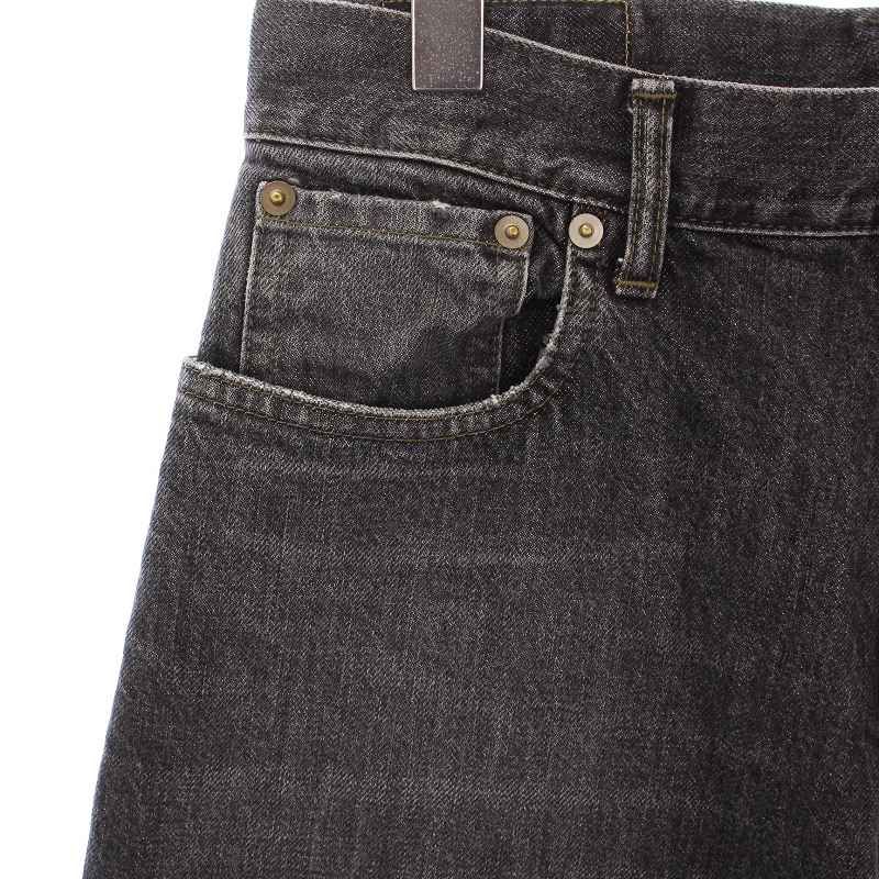 ok.soon original wide denim ブラック デニム original wide denim black | ok.soon
