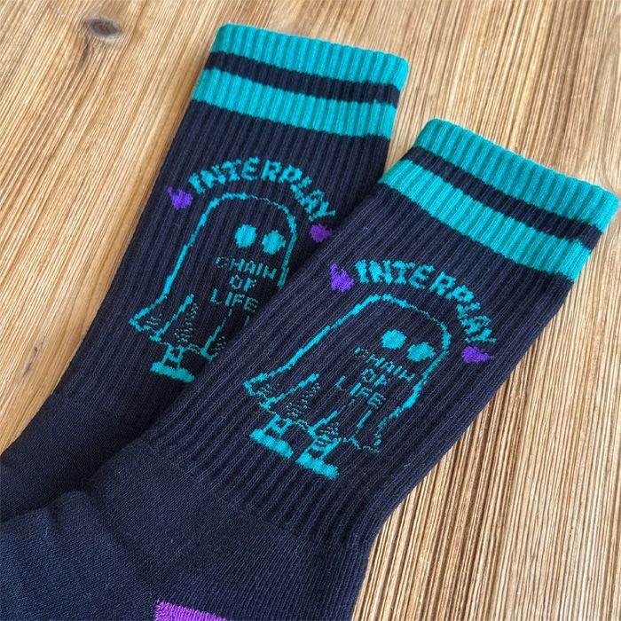 楽天市場】GRINDLODGE × INTERPLAY OBAKE SOCKS【ソックス 靴下