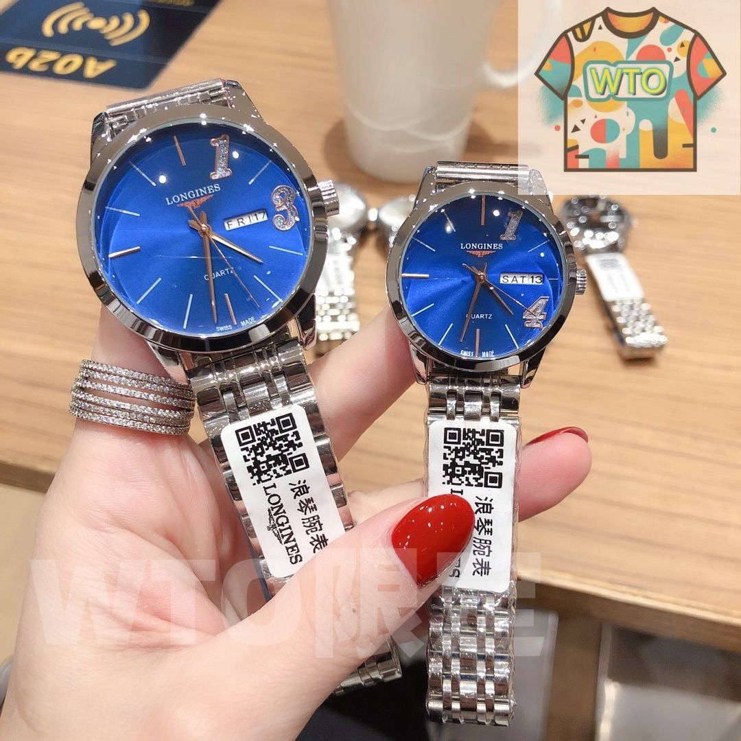 今日 LONGINES カップル腕時計 -WTO輸入1