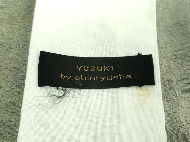 平和屋着物□極上 男性 京都・西陣 織元ブランド 泰流舎 長襦袢 無双仕立て 