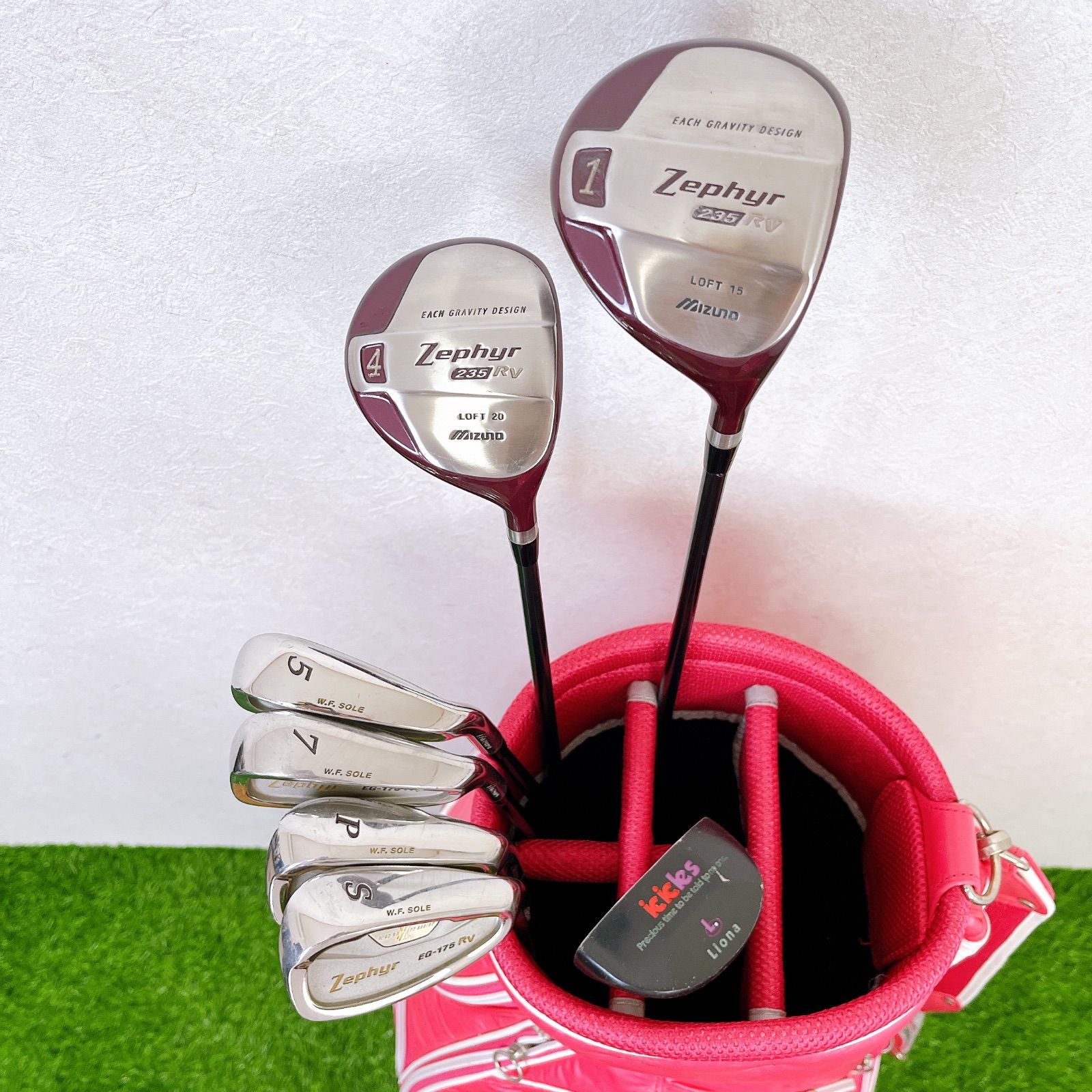 SRIXON MIZUNO Zephyr 235RV / レディースゴルフセット SRIXON MIZUNO Zephyr 235RV / レディースゴルフクラブセット