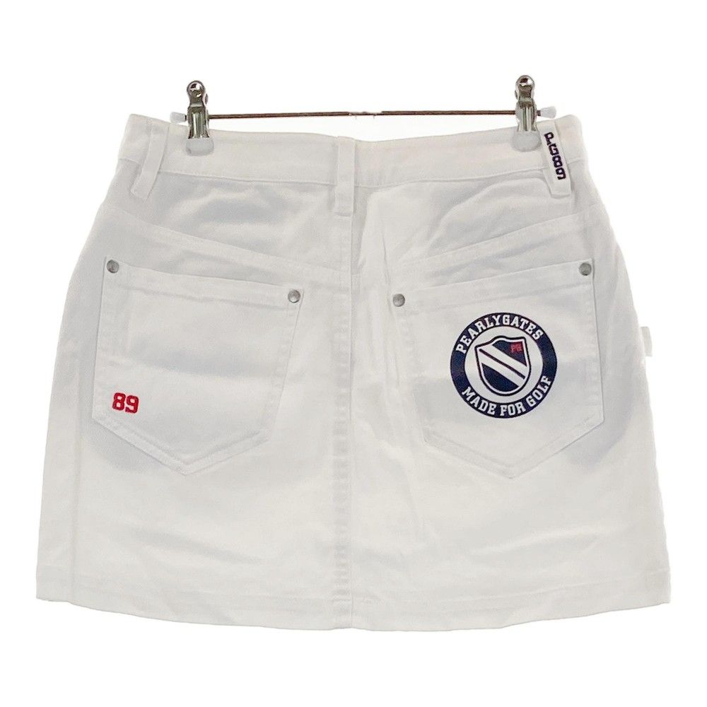 サイズ：1 PEARLY GATES パーリーゲイツ スカート ホワイト系