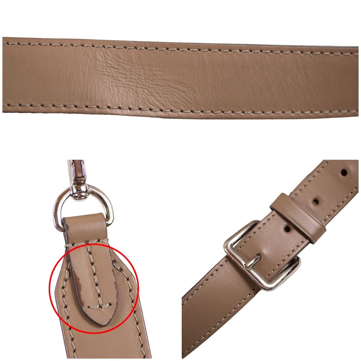 Louis Vuitton】ルイ・ヴィトン ハウメア M55031 マヒナ レザー ガレ
