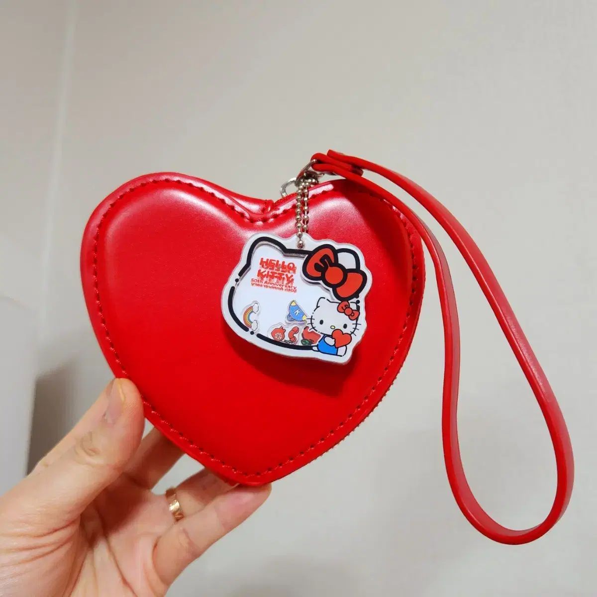 キティ 心のこもった 小銭入れ キーホルダー 2 つのうち 選択可能