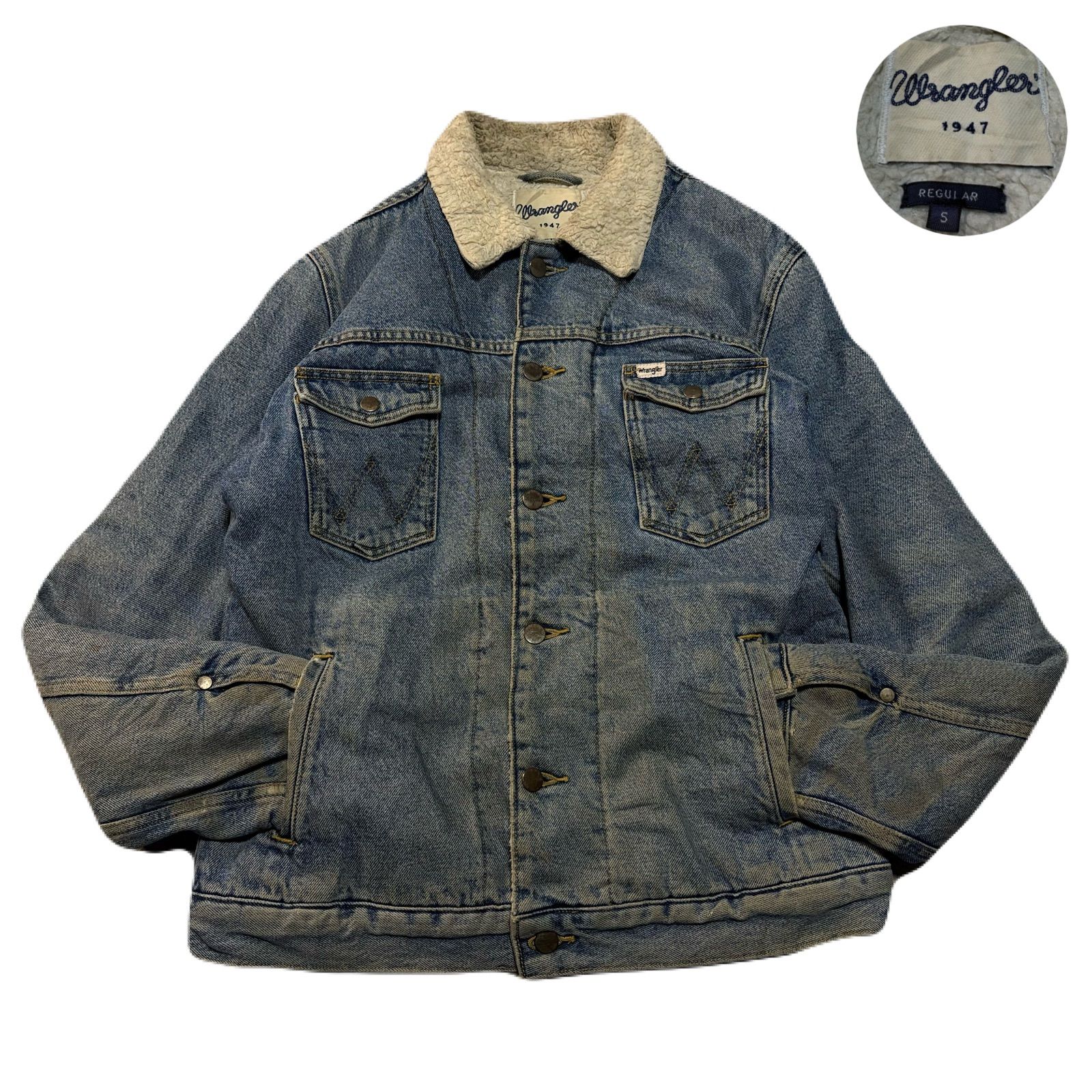 Wrangler ラングラー SHERPAJACKET シェルパジャケット DenimJacket 