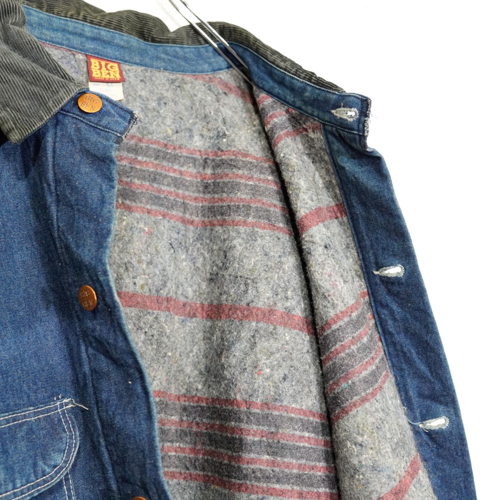 USA VINTAGE BIG BEN DENIM WORK COVERALL JACKET/アメリカ古着
