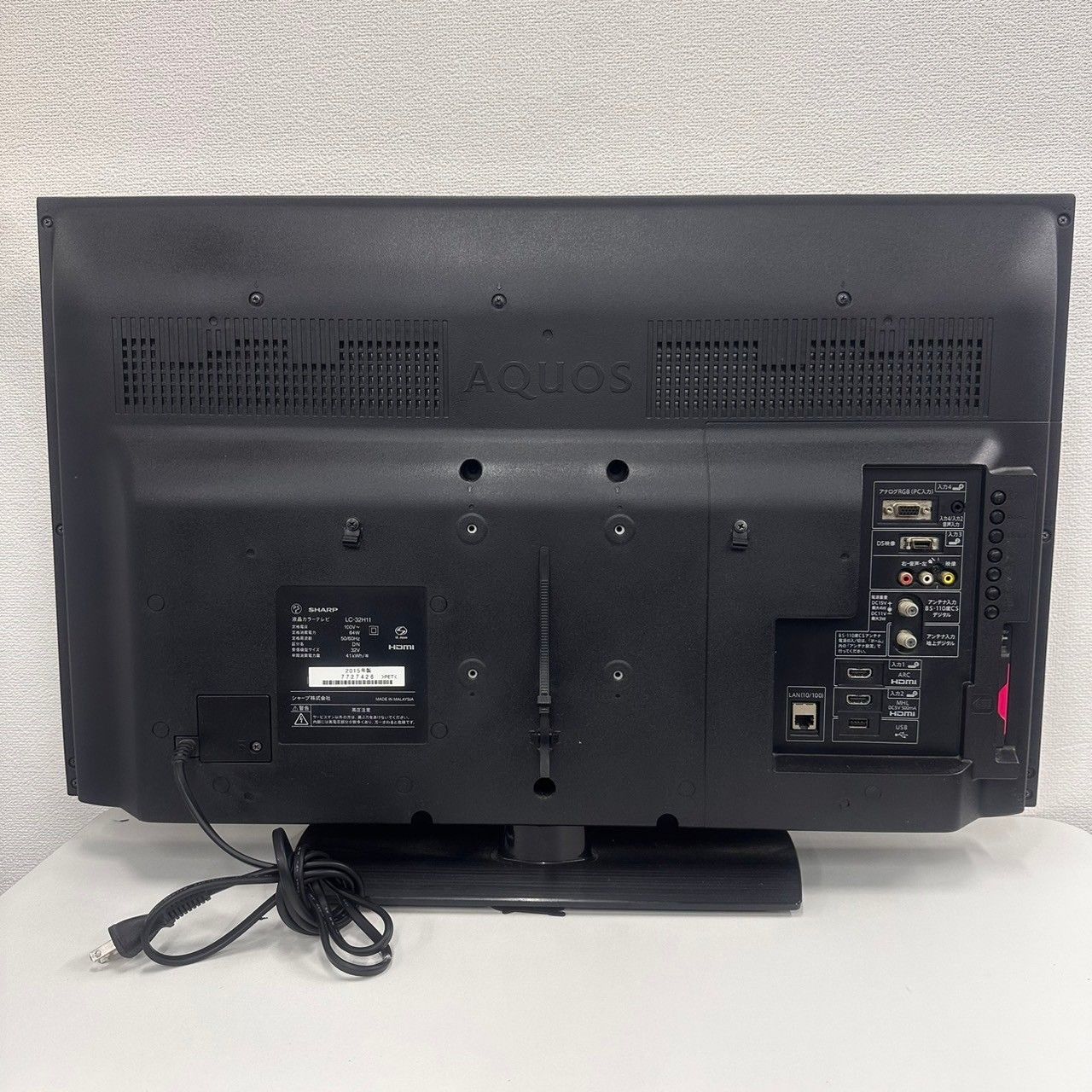 高品質 シャープ SHARP 液晶カラーテレビ 32V型 AQUOS LC-32H11 2015年